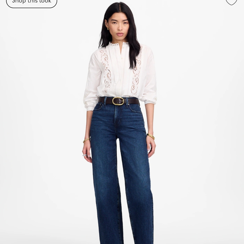 Madewell The Perfect Vintage Wide-Leg Jean Size 29